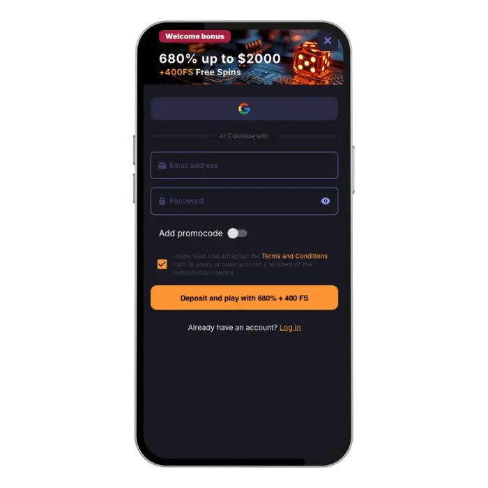 Minebit Casino login